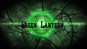 Digital Green Lantern Logo Wallpaper
