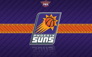 Digital Nba Phoenix Sun Logo Wallpaper