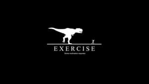 Dinosaur Chasing Exercise Motivation Wallpaper