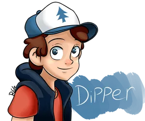 Dipper Pines Digital Art Wallpaper