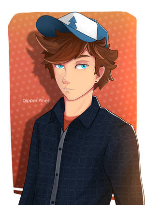 Dipper Pines Teen Version Wallpaper