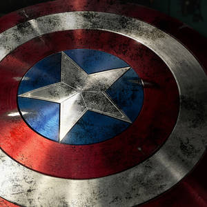 Dirty Captain America Iphone Shield Wallpaper