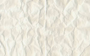 Dirty White Crumpled Paper Wallpaper