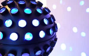 Disco Ball Lights Glowing Wallpaper