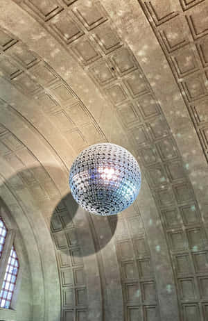 Disco Ball Suspended Ceiling Architecture Wallpaper