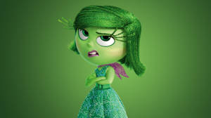 Disgust Inside Out Cross Arms Wallpaper