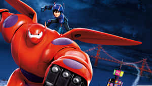 Disney 4k Baymax And Hiro Wallpaper