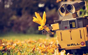 Disney Autumn Wall-e Wallpaper