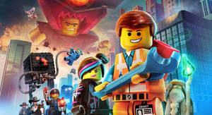 Disney Characters Lego Poster Wallpaper