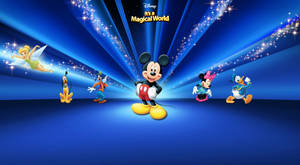 Disney Characters Mickey And Friends Wallpaper