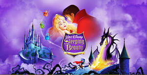 Disney Characters Of Sleeping Beauty Wallpaper