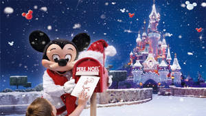 Disney Christmas Mickey Mouse Wallpaper