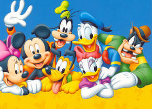 Disney Desktop Mickey And Gang Wallpaper