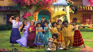 Disney Encanto Madrigal Family Photo Wallpaper
