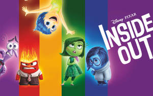 Disney Inside Out Fun Collage Wallpaper
