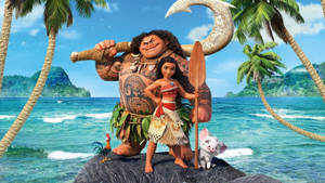 Disney Moana Poster Laptop Wallpaper