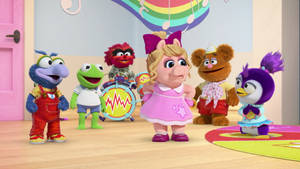 Disney Muppet Babies Music Band Wallpaper