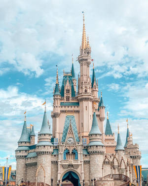 Disney Park Cinderella Castle Wallpaper