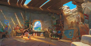 Disney Pixar Luca Concept Art Wallpaper