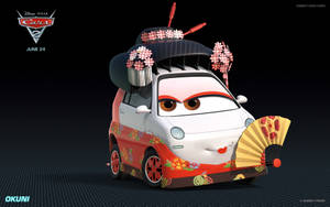 Disney Pixar Okuni Cars 2 Wallpaper