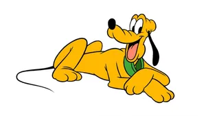 Disney Pluto Chilling Wallpaper