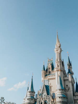 Disney Princess Castle View Wallpaper