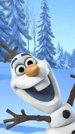 Disney Snowman Olaf Wallpaper