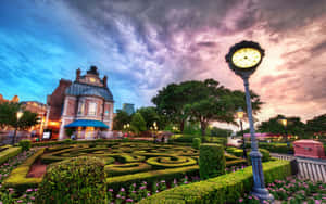 Disney World Aesthetic Scenery Desktop Wallpaper