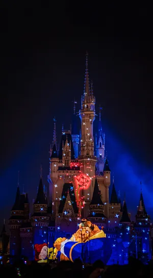 Disney World Happily Ever After Show Iphone Wallpaper