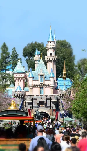 Disney World Tourists Crowd Iphone Wallpaper