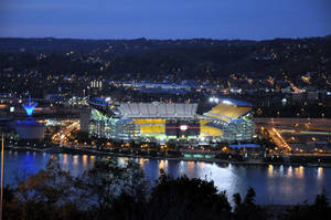 Distant Pittsburgh Baseball Wallpaper