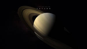 Distant Saturn 4k Wallpaper
