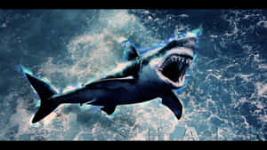 Dive In And Explore A World Of Adventure With Cool Shark Wallpaper