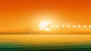 Dive Into Nostalgic Fun With Hd Pacman Wallpaper