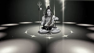 Divine Force In The Shadows - Representation Of Lord Shiva Wallpaper