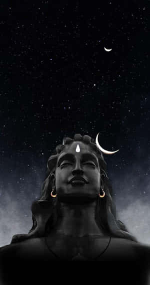 Divine Representation Of Lord Shiva In Meditation. Wallpaper
