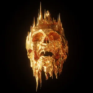 Divine Representation Of Santa Muerte Wallpaper