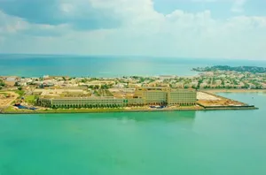 Djibouti Sea Aerial View Wallpaper