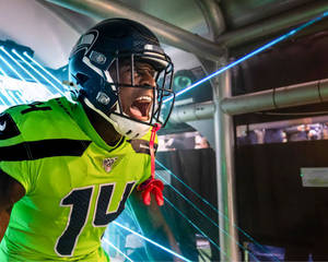 Dk Metcalf Screaming Wallpaper