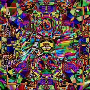 Dmt Glitch Hallucination Wallpaper