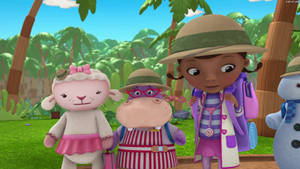 Doc Mcstuffins In The Forest Wallpaper