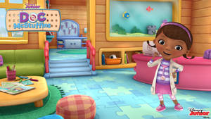 Doc Mcstuffins The Doctor Is In Wallpaper