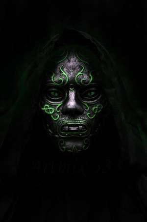 Doctor Doom-inspired Mask Wallpaper