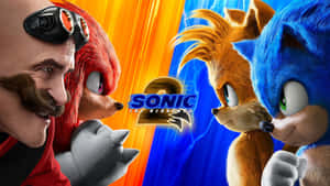 Doctor Ivo, Knuckles, Tails, And Sonic Wallpaper