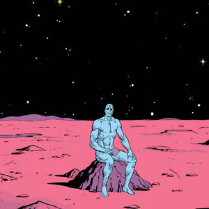 Doctor Manhattan On Mars Wallpaper