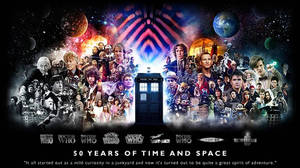 Doctor Who 50 Years Wallpaper