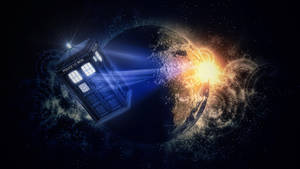 Doctor Who Space Time Machine Wallpaper