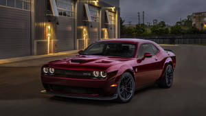 Dodge Challenger Srt Hellcat Octane Red Wallpaper