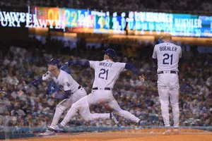 Dodgers Pitcher Motion Capture Wallpaper