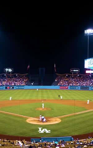 Dodgers Stadium Night Sky Iphone Wallpaper